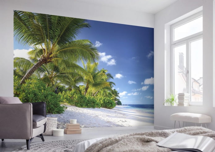 tapeta z plażą