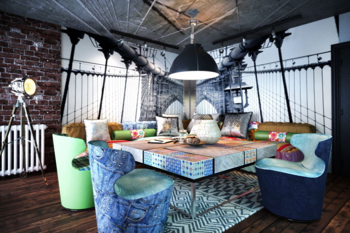Fototapeta 3D w stylu loft