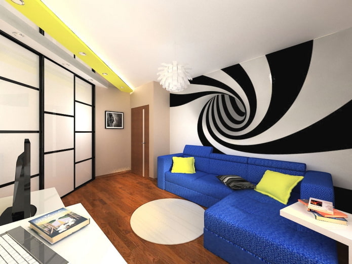 Fototapeta 3D w stylu high-tech