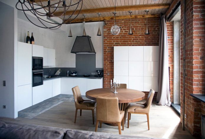 kuchnia w stylu loft