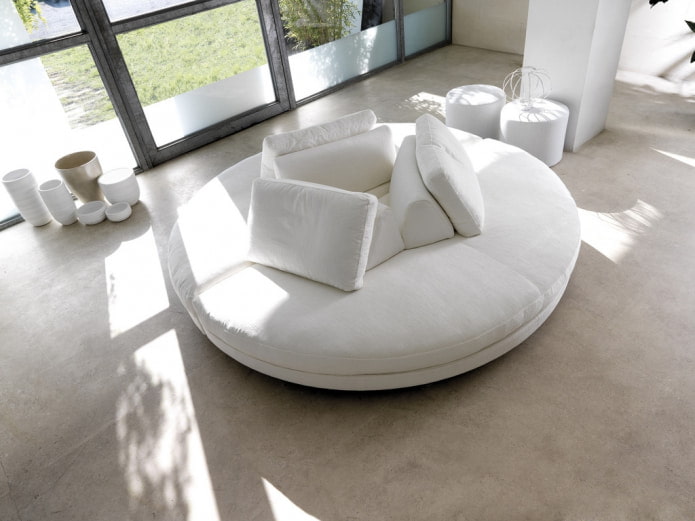 Sofa okrągła