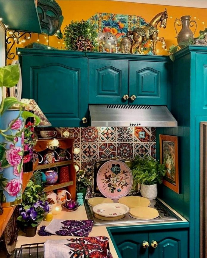 jasna kuchnia boho