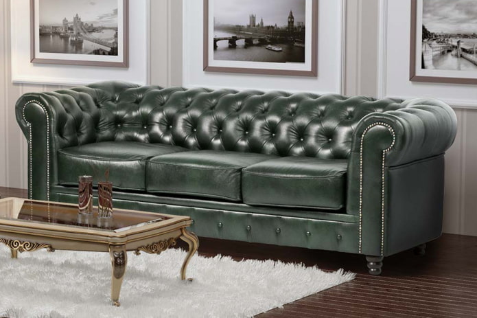 skórzana sofa chester