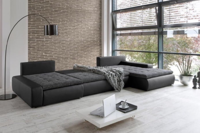 sofa rozkładana w nowoczesnym stylu