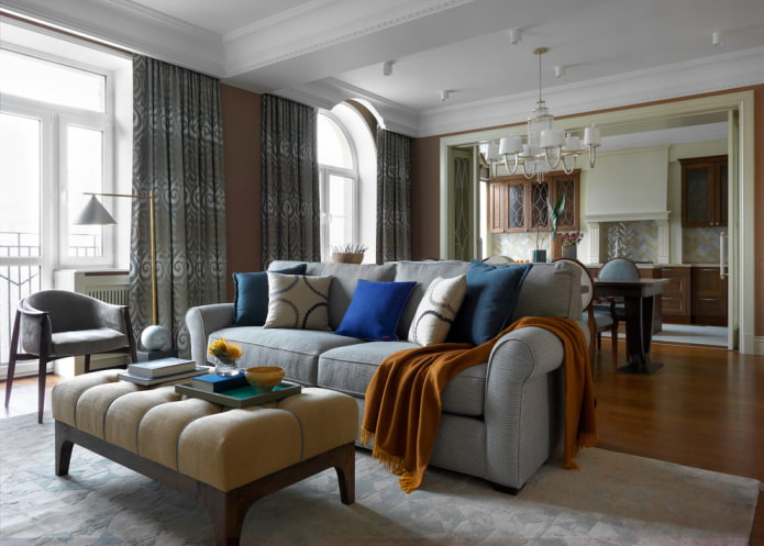 Sofa w stylu neoklasycznym