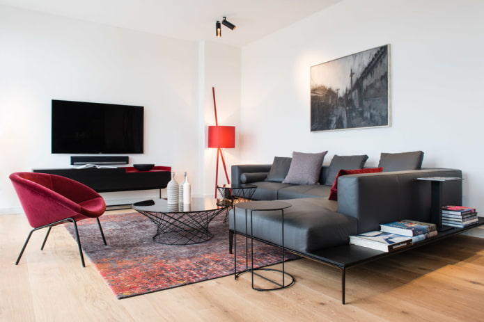 Ciemna sofa