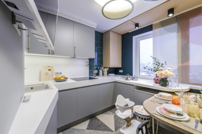 linoleum w kuchni