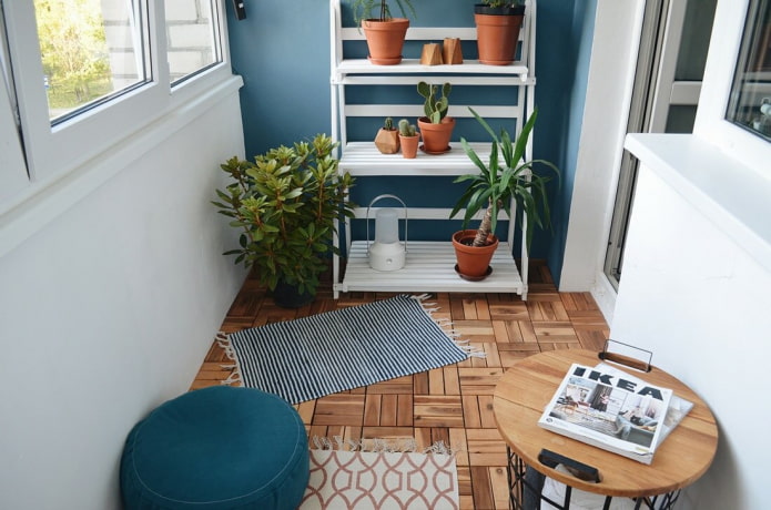 stylowy balkon