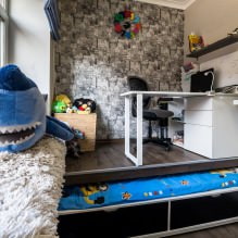 Wnętrze małego pokoju dziecięcego: wybór koloru, stylu, dekoracji i mebli (70 zdjęć)-7