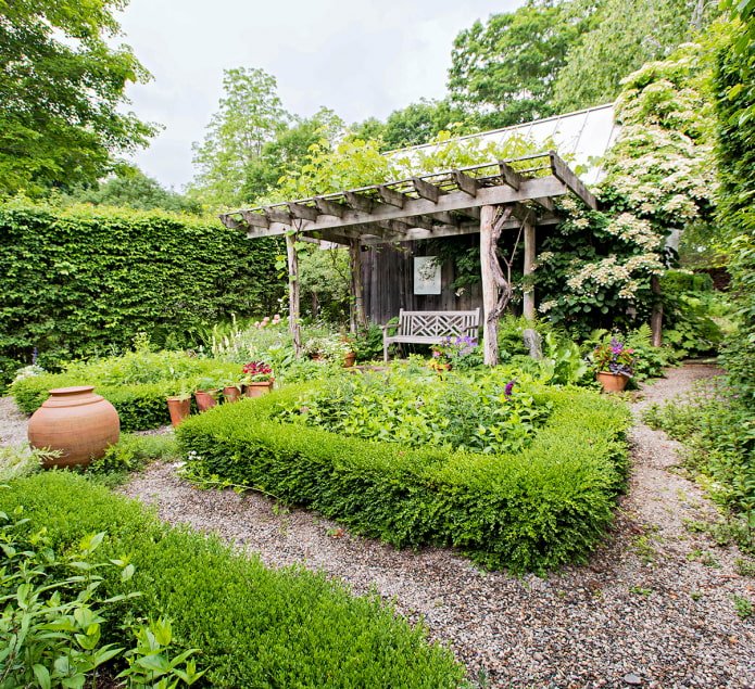pergola w projektowaniu krajobrazu