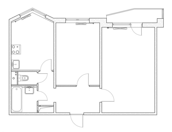 Plan przed renowacją