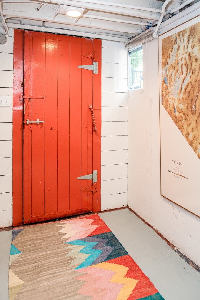 drzwi we wnętrzu w stylu loft