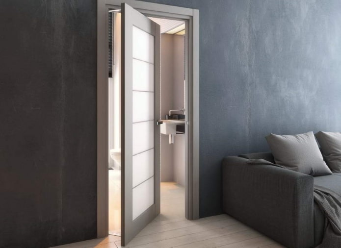 drzwi roto do wnętrz w stylu loft