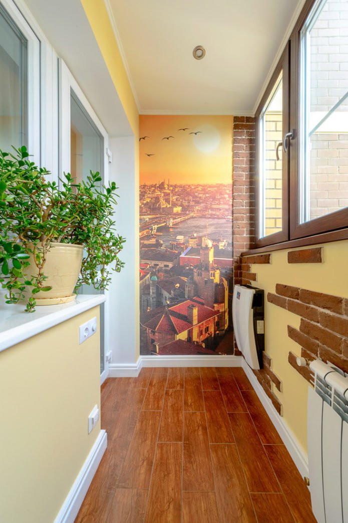 fototapeta na balkon