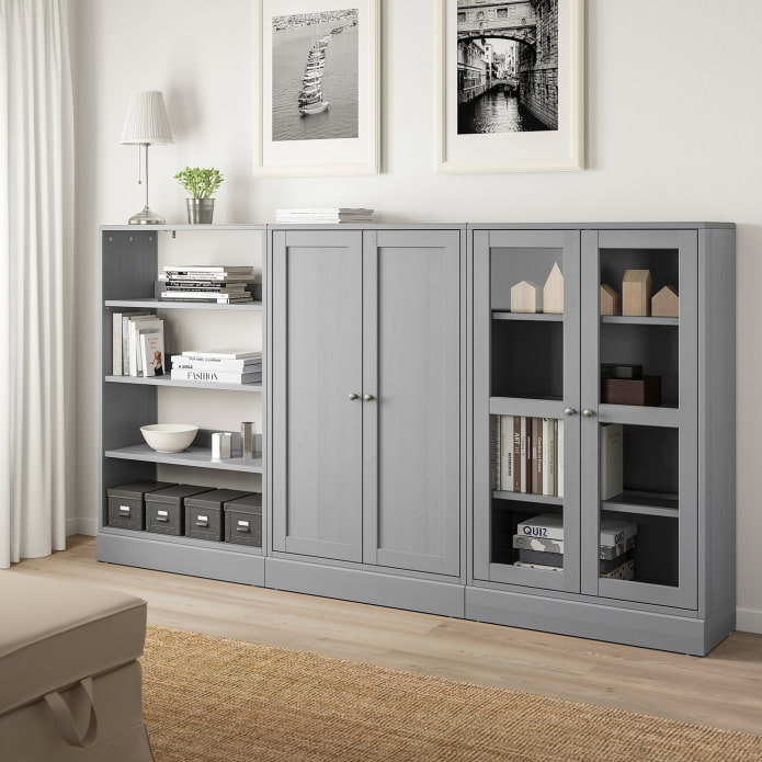 szare meble ikea