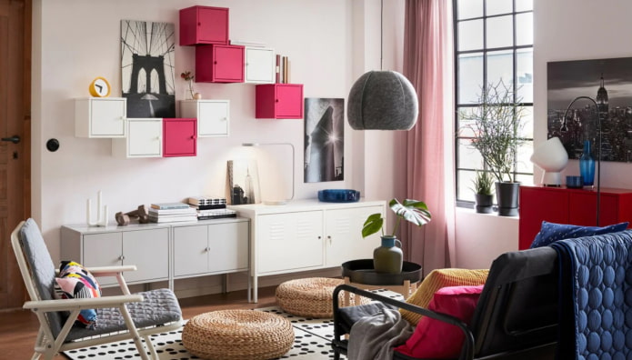 jasne półki ikea