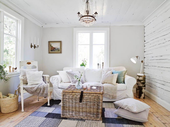 dacha w stylu shabby chic