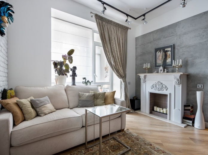 Loft w odcieniach bieli