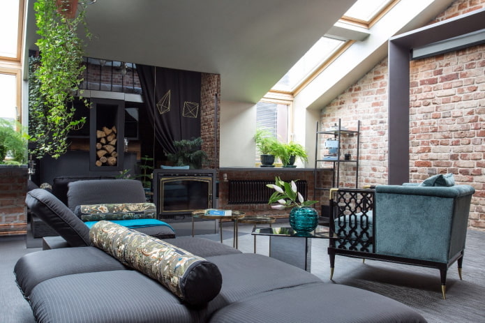Loft w domku