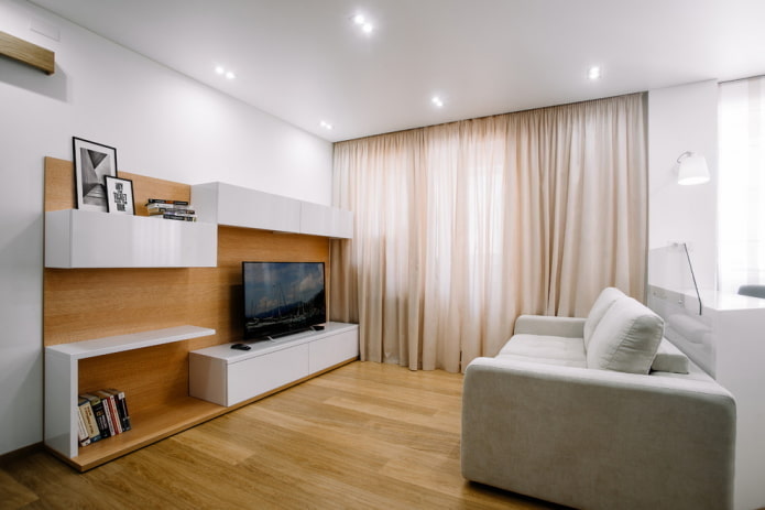 meble do salonu w stylu minimalistycznym