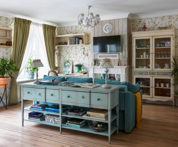 Eleganckie meble w salonie