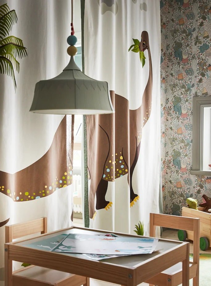 Zasłony IKEA do strefowania