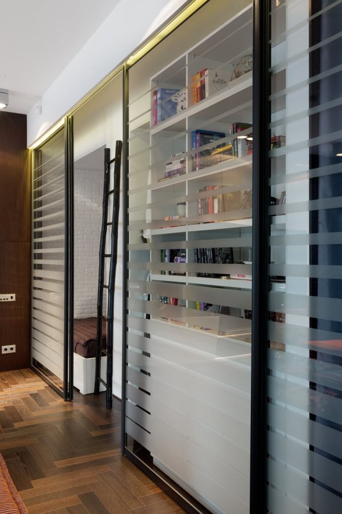 projekt studyjny 50 m2