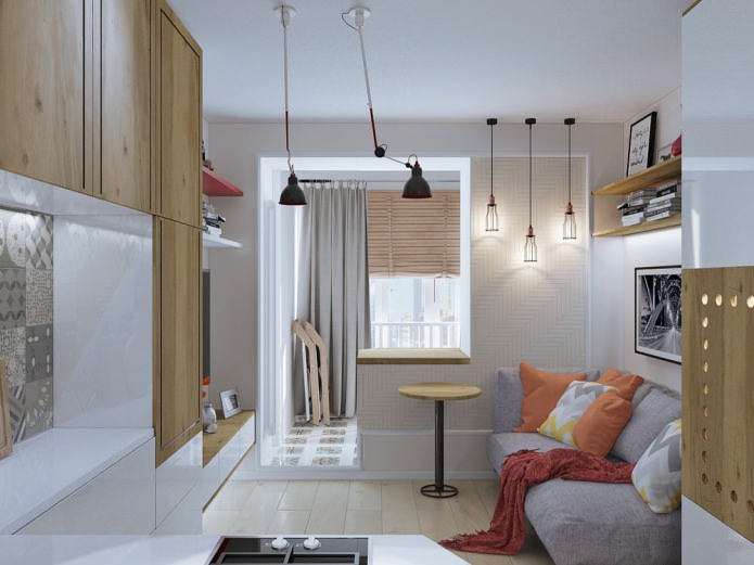 kompaktowe studio 18 m kw.