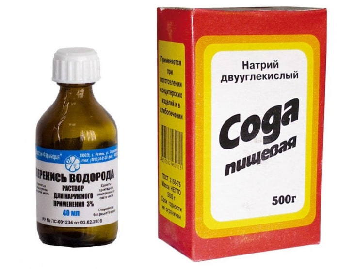 Soda oczyszczona i nadtlenek wodoru w walce z kamieniem