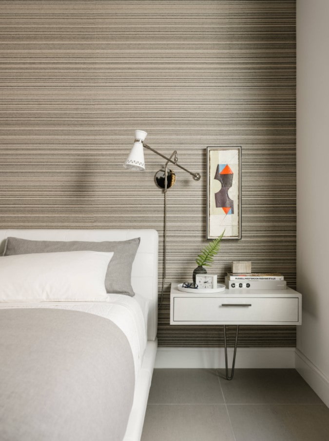 podłoga z gresu porcelanowego w sypialni