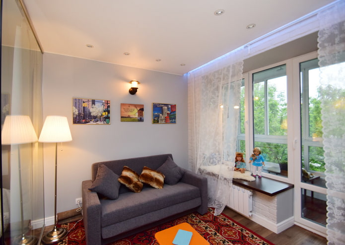 Sofa, balkon