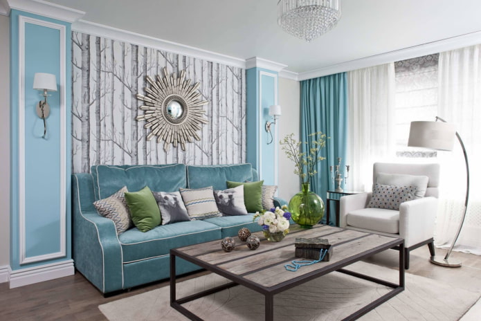 sofa w wnęce