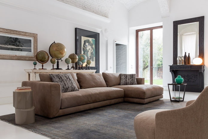 składana modułowa sofa narożna