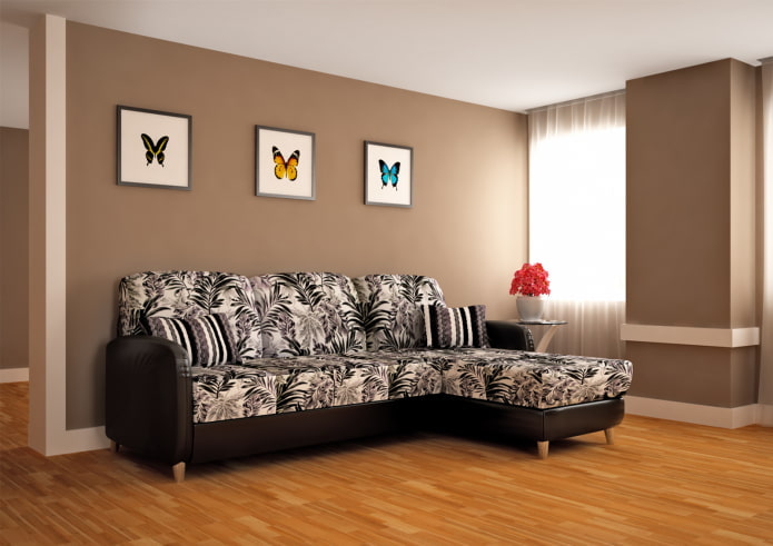 sofa ze wzorem