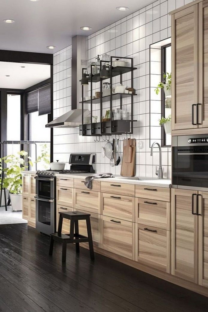 ikea kuchnia z litego drewna
