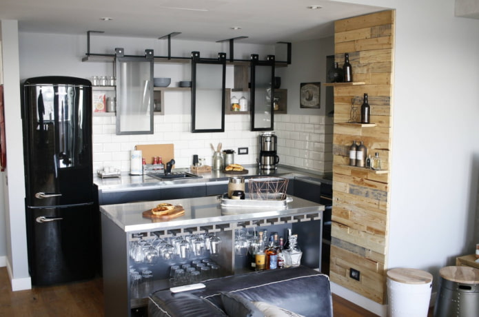 meble kuchenne w stylu loft