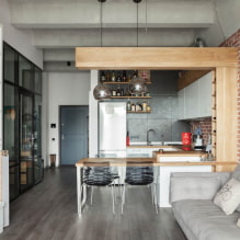 Jak zaprojektować kuchnię-salon w stylu loft?-3