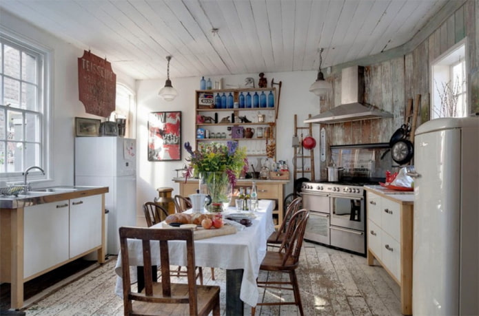 dacha z lodówką i kuchenką
