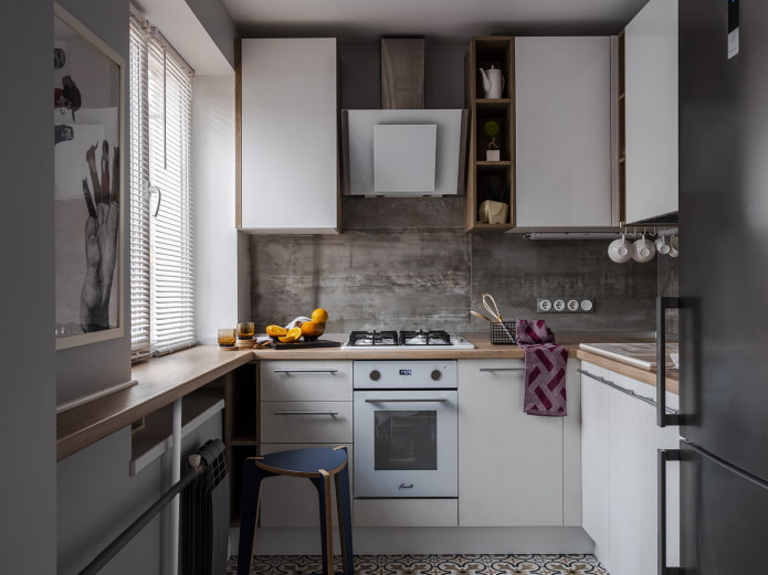 kuchnia w stylu loft