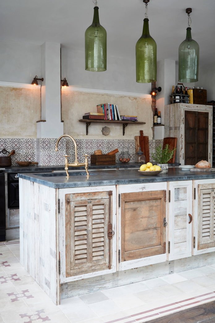 Zestaw w stylu shabby