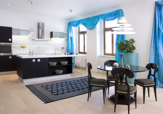 lambrekin w stylu minimalizmu