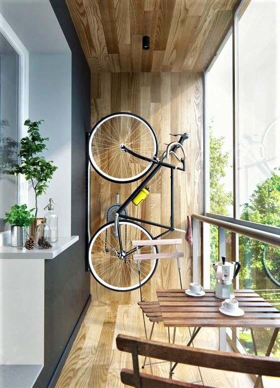 wykończenie loggii laminatem