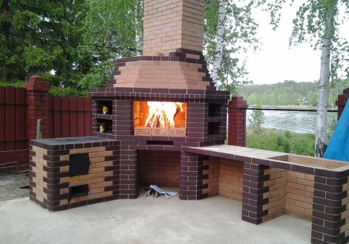 Grill narożny