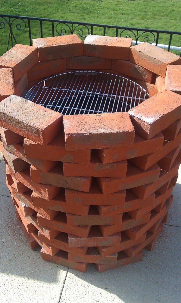 grill okrągły