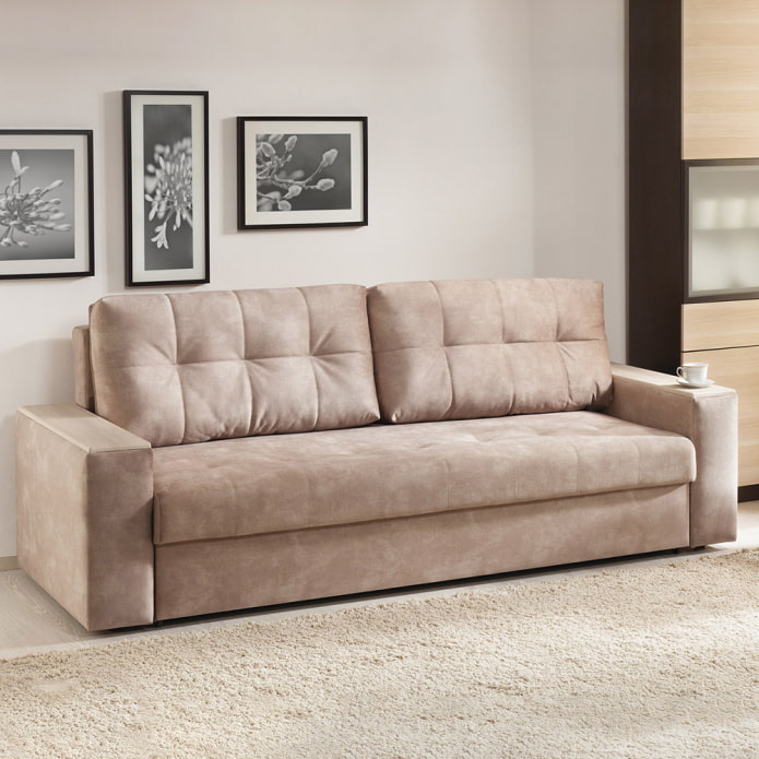 prosta jasna sofa delfin