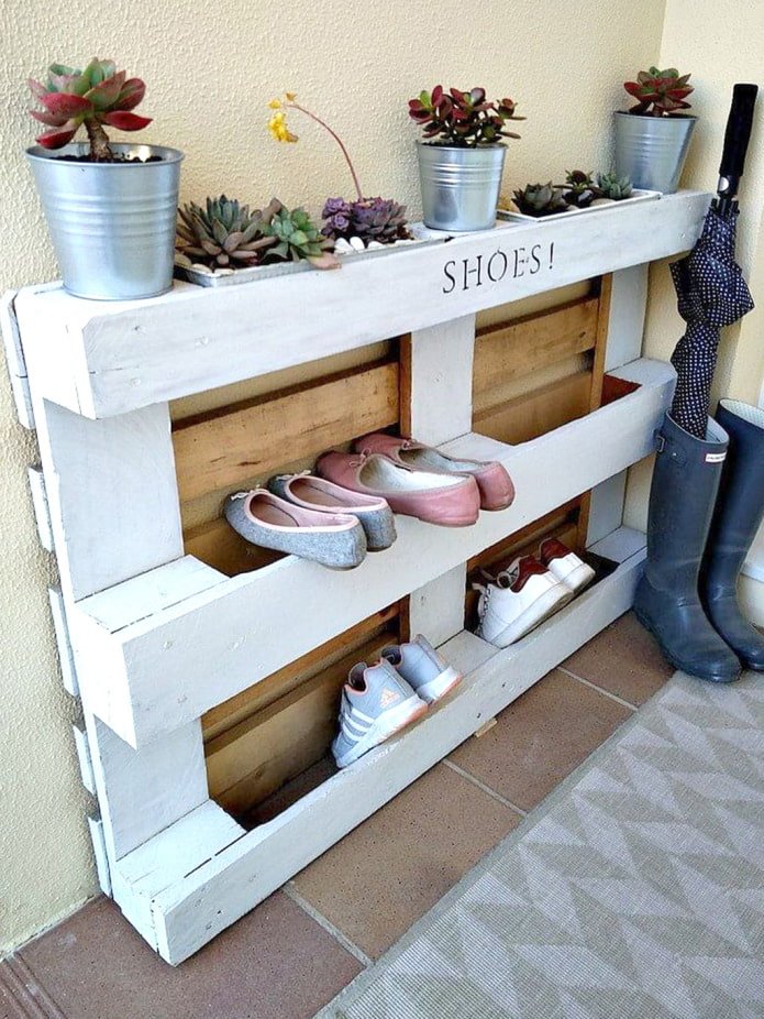 Półka z palet DIY