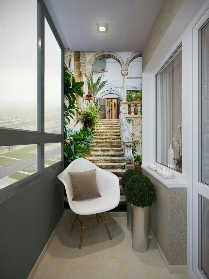 fototapeta na balkon