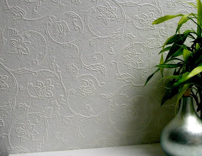 malowalna tapeta szklana z kwiatami