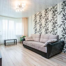 Tapeta we wnętrzu salonu-7
