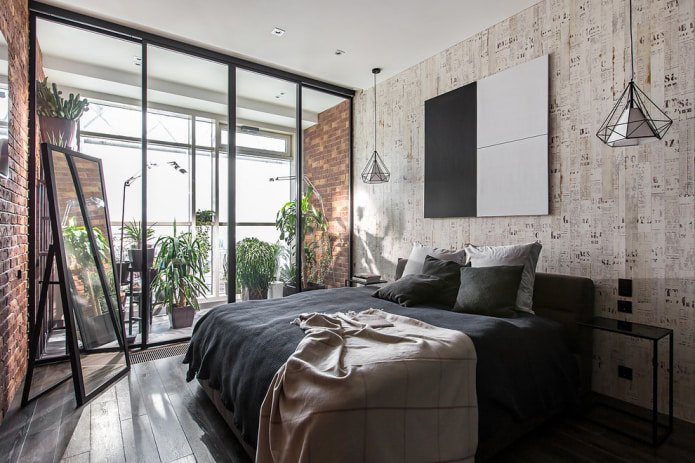 tapeta w stylu loft